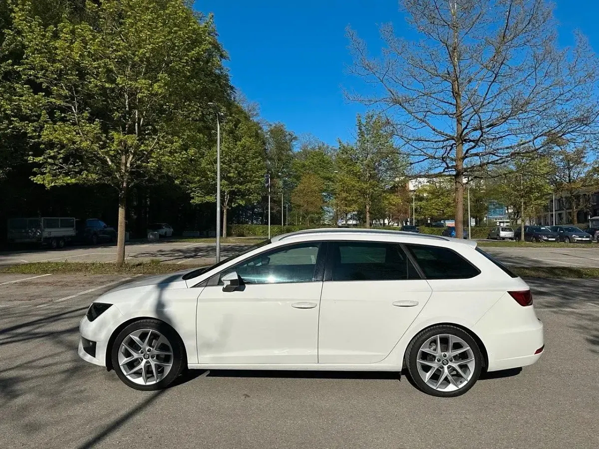 Gebraucht Seat Leon ST FR 125 PS (91 kW) 2017 Weiß Kombi