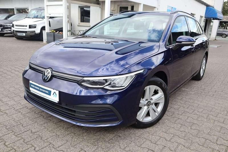 Atlantic blue metallic Gebraucht 2021 VW Golf VIII Life Kombi | 18.320 € (Guter Preis) - Bild 1/2