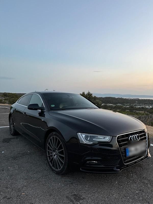 Gebraucht Audi A5 Sportback S-Line 204 PS (150 kW) 2013 Schwarz Kleinwagen