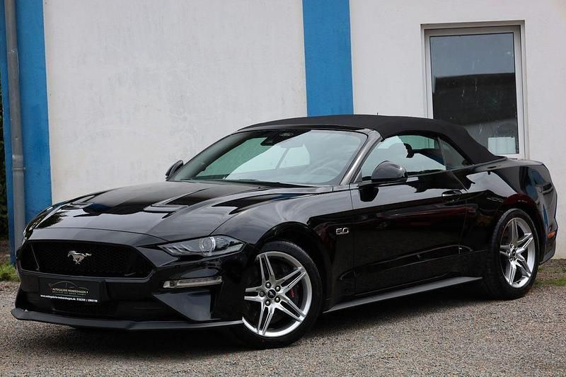 Schwarz Gebraucht 2022 Ford Mustang GT Convertible Cabrio | 44.850 € (Fairer Preis) - Bild 1/4