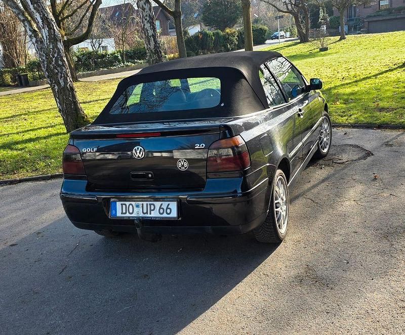 Gebraucht VW Golf Cabriolet Conceptline 116 PS (85 kW) 2001 Schwarz Cabrio