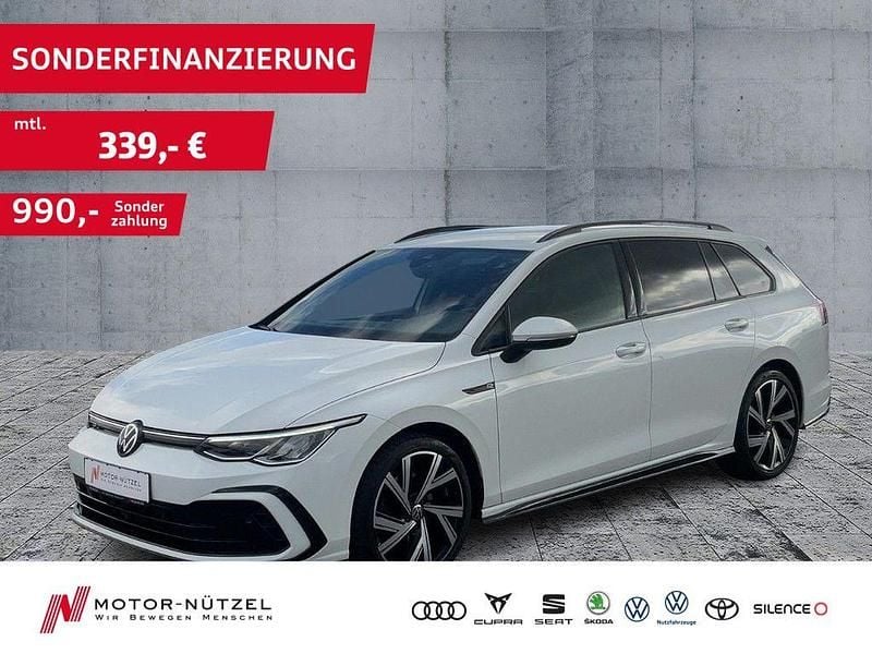 Gebraucht VW Golf VIII R-line 150 PS (110 kW) 2022 Pure white Kombi