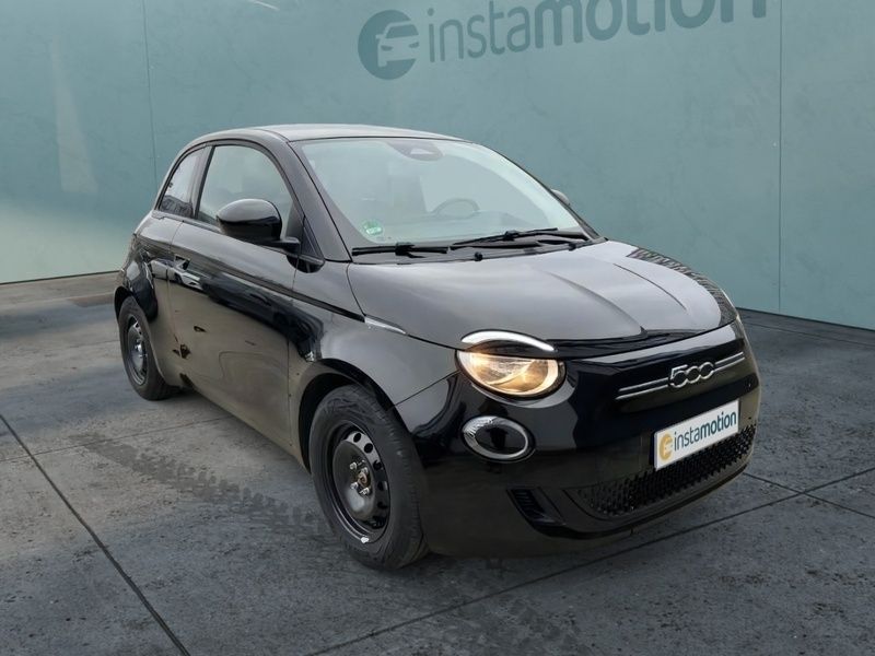 Gebraucht Fiat 500e Action 69 kW (95 PS) 2022 Schwarz Limousine