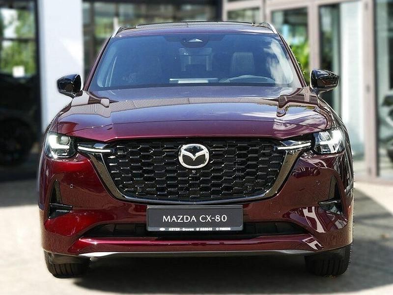 Neu Mazda CX-80 Homura-Line 254 PS (186 kW) 2025 Artisan red SUV