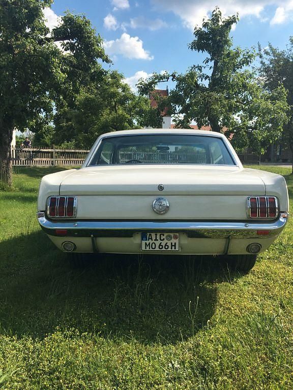 Second-hand Ford Mustang 224 CP (164 kW) 1966 Alb Coupe