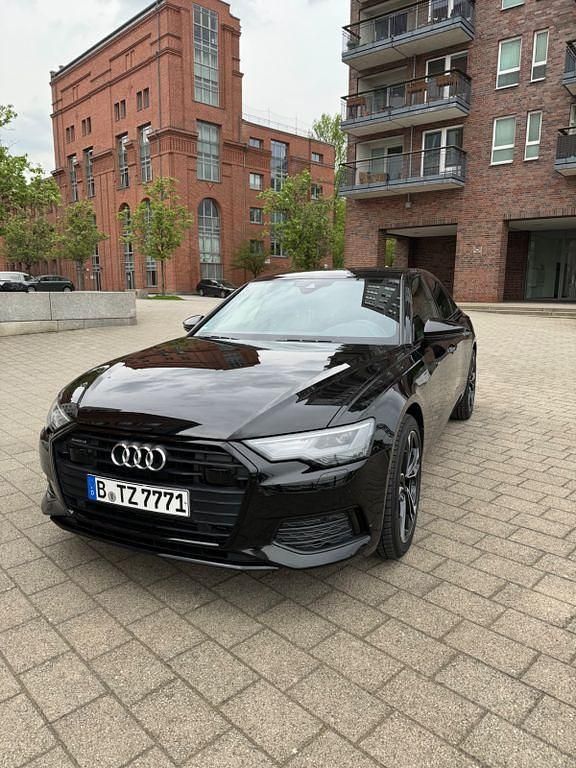 Schwarz Gebraucht 2021 Audi A6 Design Limousine | 32.700 € (Superpreis) - Bild 1/4