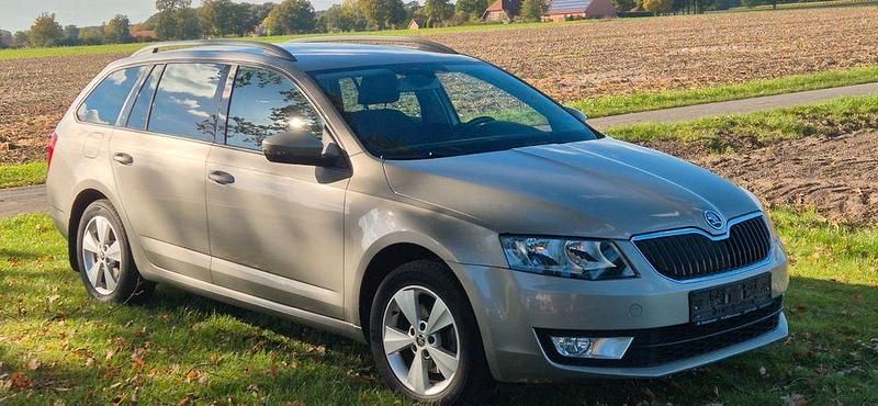 Beige Gebraucht 2015 Skoda Octavia Kombi | 9.500 € (Guter Preis) - Bild 1/4