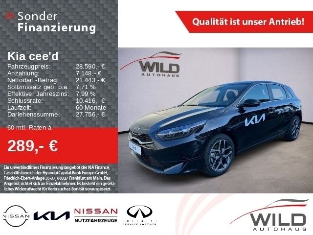 Schwarz Gebraucht 2024 Kia Ceed Spirit Limousine | 27.990 € (Fairer Preis) - Bild 1/4