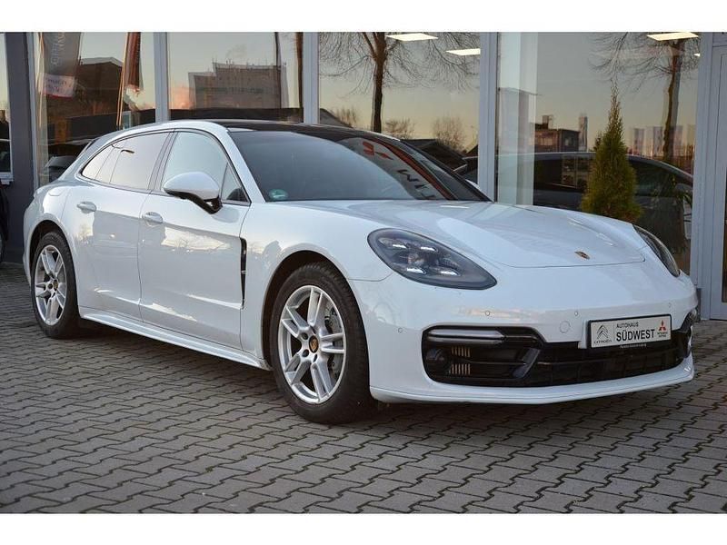 Gebraucht Porsche Panamera 4S 441 PS (324 kW) 2018 Weiß (metallic) Limousine
