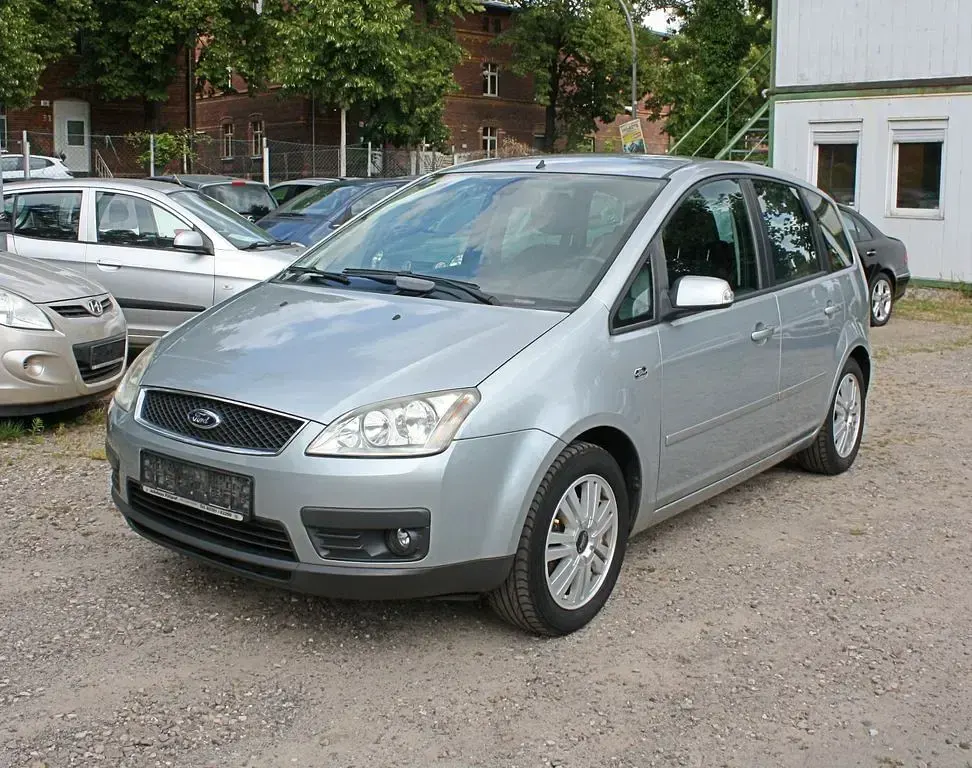 Gebraucht Ford C-MAX Ghia 125 PS (91 kW) 2005 Silber Van / Kleinbus