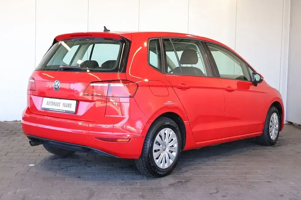 Gebraucht VW Golf Sportsvan 110 PS (80 kW) 2014 Rot Van / Kleinbus