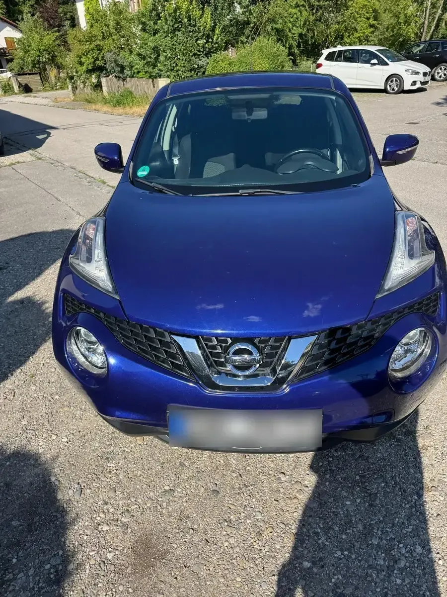Gebraucht Nissan Juke 105 PS (77 kW) 2017 Blau SUV