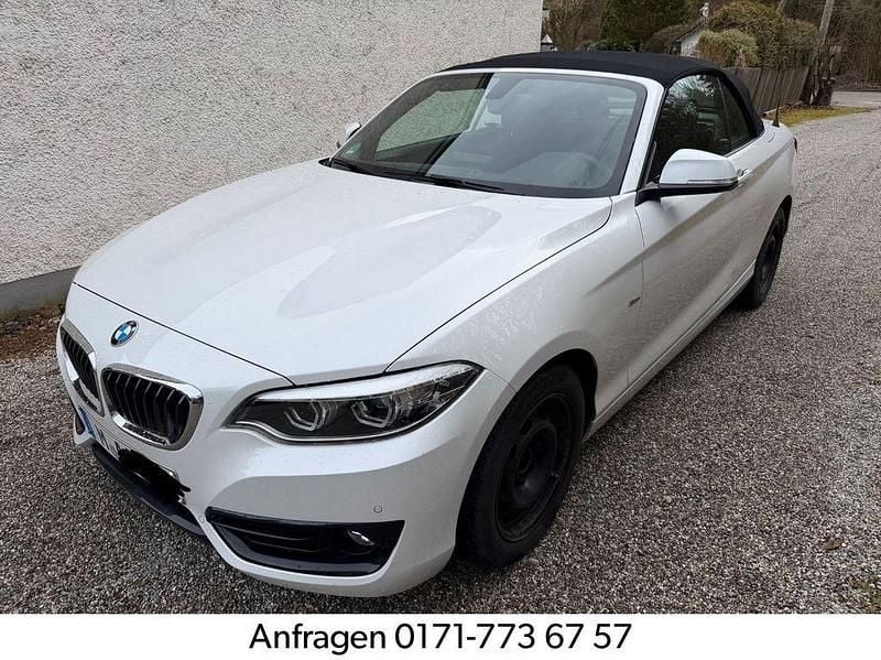 Gebraucht BMW 220 Sport Line 184 PS (135 kW) 2018 Weiß Cabrio