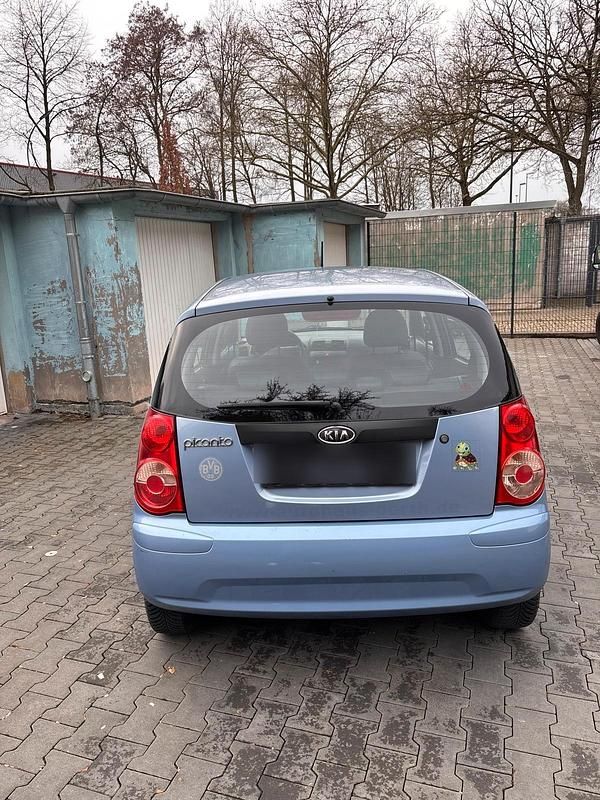 Gebraucht Kia Picanto 69 PS (50 kW) 2010 Blau Kleinwagen
