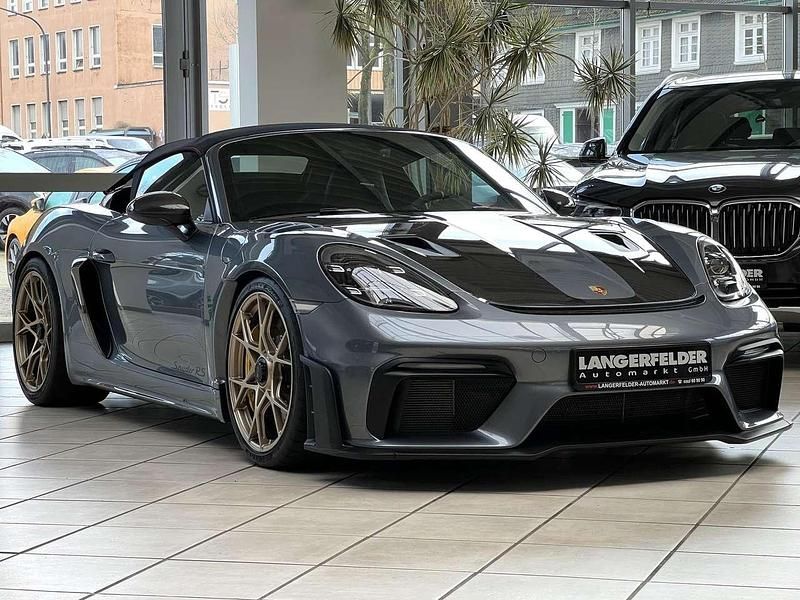 Gebraucht Porsche 718 Spyder Chrono 500 PS (367 kW) 2024 Vanadiumgraumetallic Cabrio