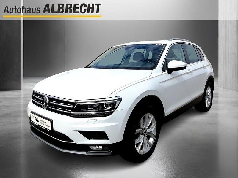 Weiß Gebraucht 2019 VW Tiguan Highline SUV | 25.990 € (Fairer Preis) - Bild 1/4