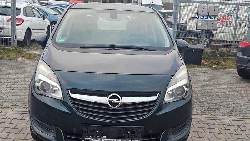 Gebraucht Opel Meriva Edition 140 PS (102 kW) 2014 Grün Van / Kleinbus