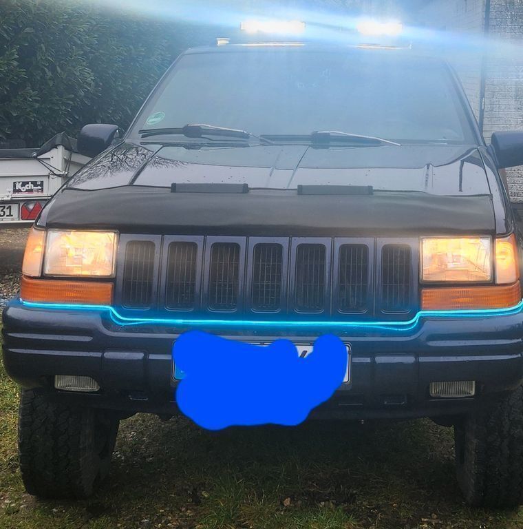 Blau Gebraucht 1997 Jeep Cherokee Limited SUV | 5.500 € (Fairer Preis) - Bild 1/4