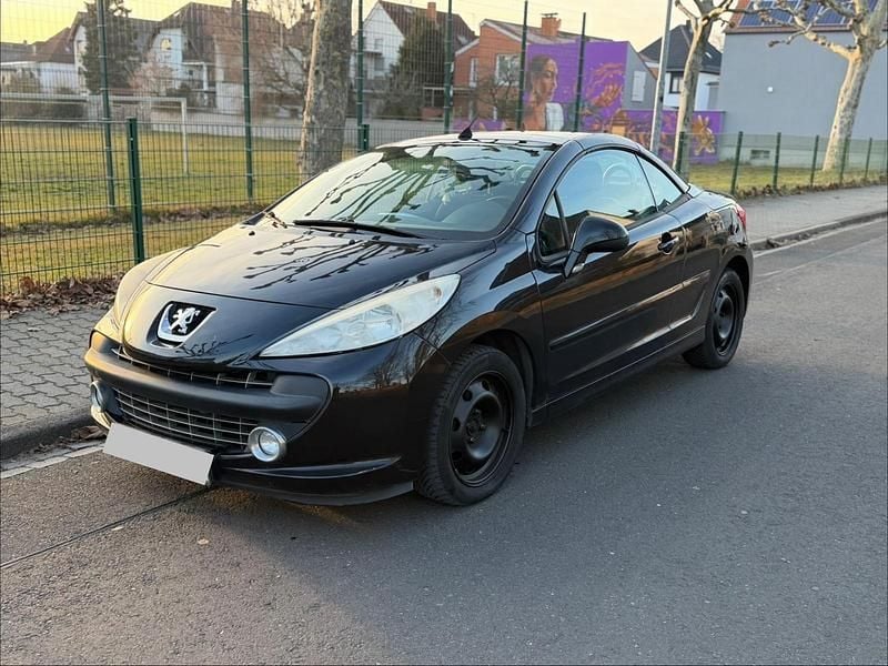 Schwarz Gebraucht 2009 Peugeot 207 CC Cabrio | 1.700 € (Superpreis) - Bild 1/4
