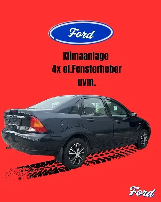 Gebraucht Ford Focus Ghia 101 PS (74 kW) 2001 Blau Limousine