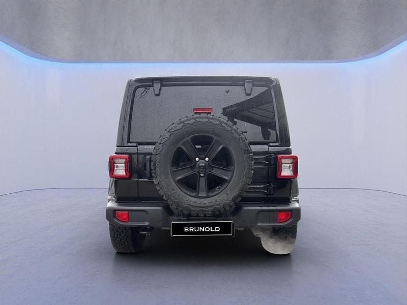 Gebraucht Jeep Wrangler Unlimited Sahara 272 PS (200 kW) 2021 Schwarz SUV