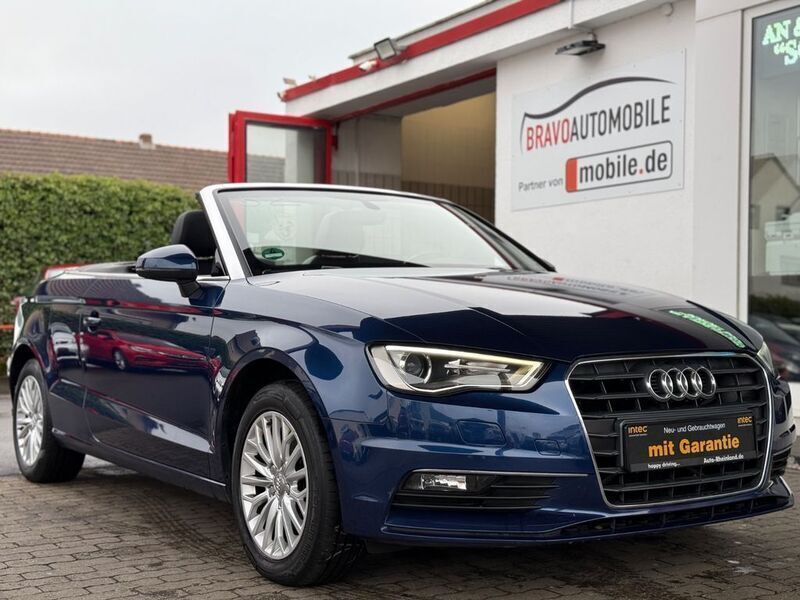 Blau Gebraucht 2016 Audi A3 Cabriolet Ambiente Cabrio | 13.299 € (Fairer Preis) - Bild 1/4