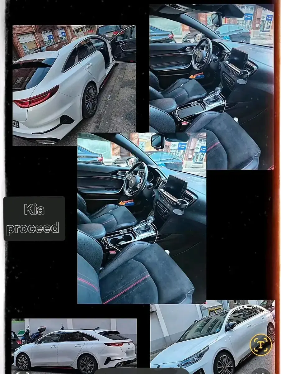 Gebraucht Kia ProCeed GT GT 204 PS (150 kW) 2019 Weiß Kleinwagen