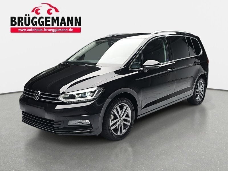 Schwarz Gebraucht 2024 VW Touran Highline Van / Kleinbus | 34.890 € (Fairer Preis) - Bild 1/4