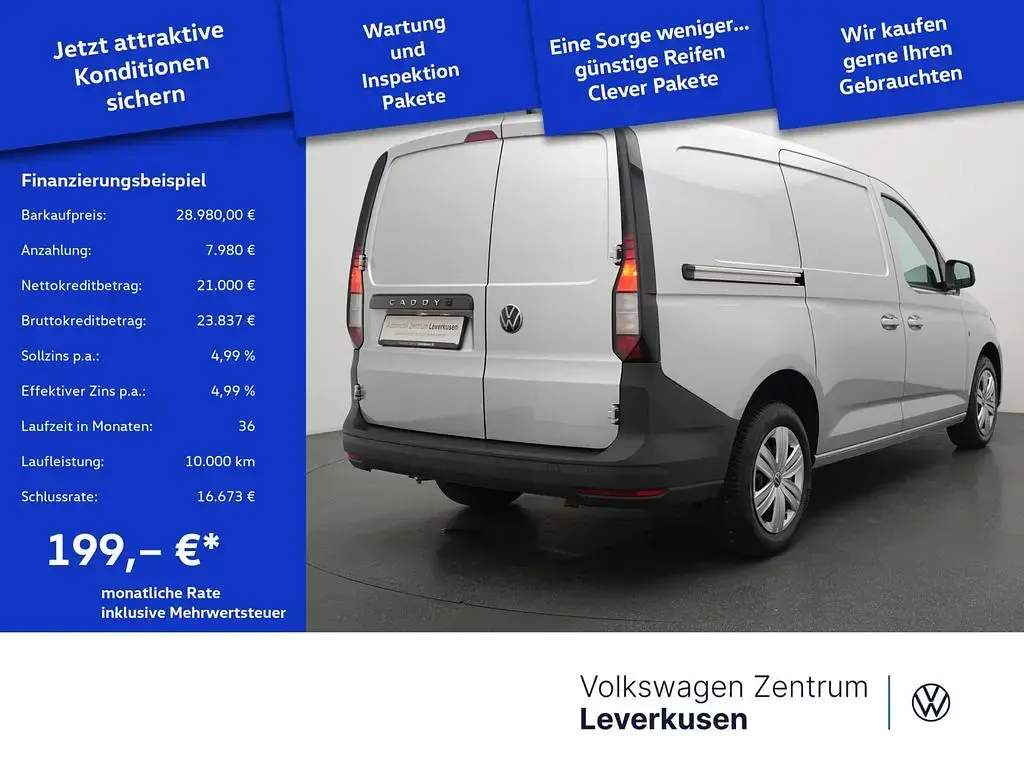 Brugt VW Caddy Maxi 122 HK (89 kW) 2025 Sølv MPV