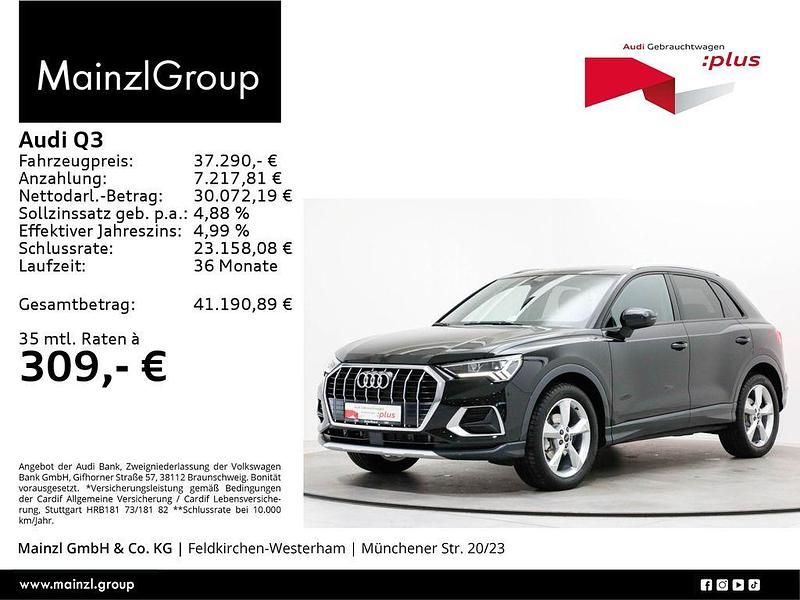 Gebraucht Audi Q3 S-Line 150 PS (110 kW) 2025 Mythosschwarz metallic SUV