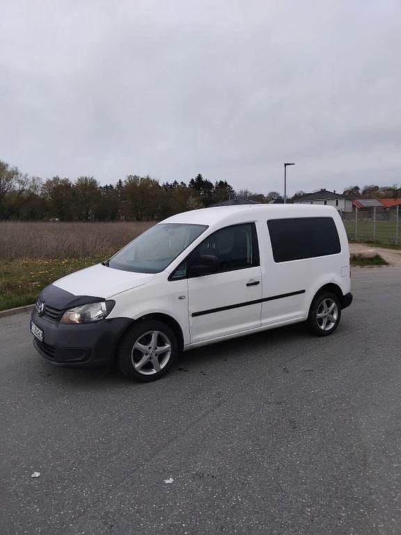 Gebraucht VW Caddy Trendline 75 PS (55 kW) 2011 Weiß Van / Kleinbus
