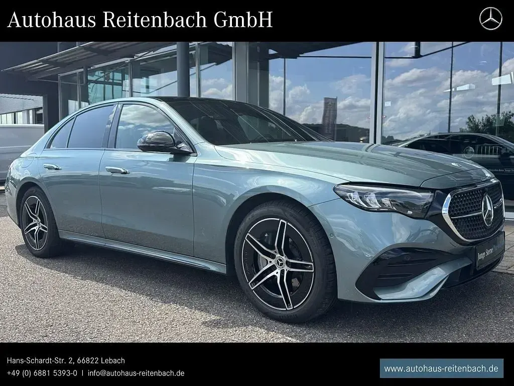Gebraucht Mercedes E300 AMG 313 PS (230 kW) 2025 Lack verdesilber Limousine