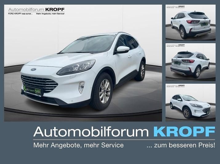 Frostweiß Gebraucht 2021 Ford Kuga Titanium X SUV | 20.909 € (Guter Preis) - Bild 1/4