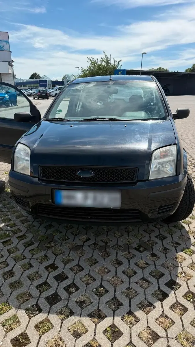 Gebraucht Ford Fusion 80 PS (58 kW) 2003 Schwarz Kleinwagen