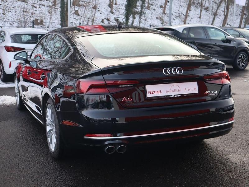 Gebraucht Audi A5 Sportback 190 PS (139 kW) 2018 Schwarz Kleinwagen