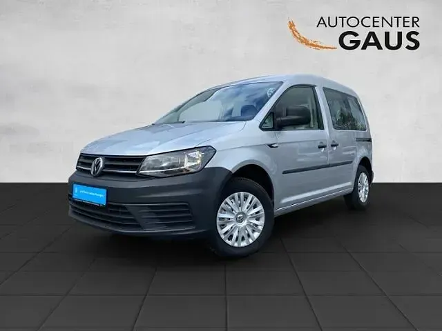 Gebraucht VW Caddy Basis 102 PS (75 kW) 2019 Silber Van / Kleinbus