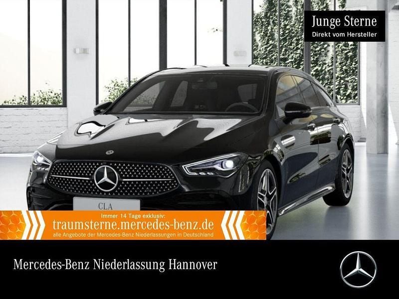Kosmosschwarz Gebraucht 2024 Mercedes CLA250 AMG Limousine | 36.490 € (Superpreis) - Bild 1/3