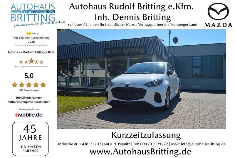 Neu Mazda 2 Exclusive-Line 116 PS (85 kW) 2026 Weiß Kleinwagen