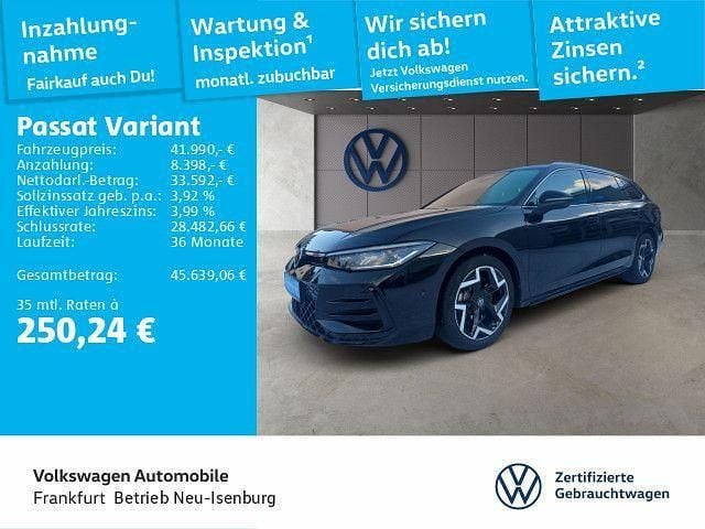 Gebraucht VW Passat R-line 193 PS (141 kW) 2024 Grenadillschwarz metallic Kombi