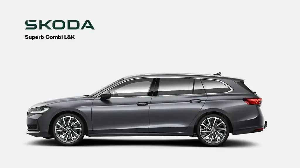 Neu Skoda Superb LAURIN & KLEMENT 265 PS (194 kW) 2025 Graphitegrau Kombi