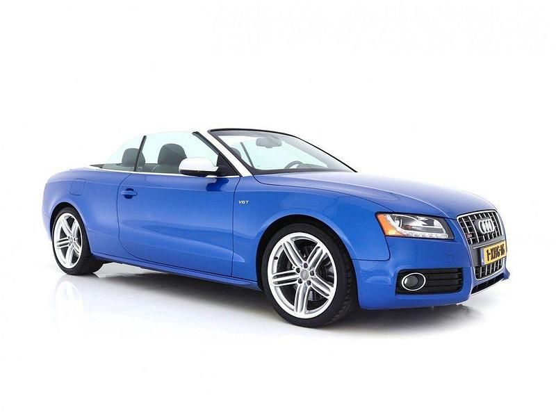 Blau Gebraucht 2011 Audi S5 Cabriolet S-Line Cabrio | 19.945 € - Bild 1/4