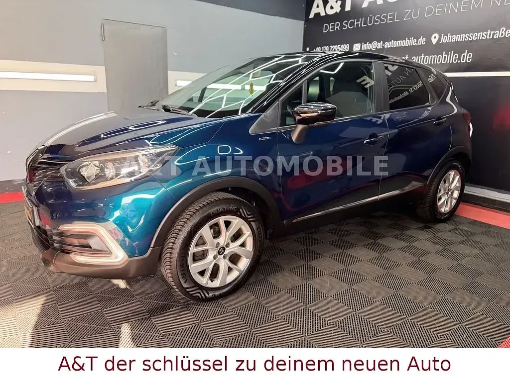 Gebraucht Renault Captur LIMITED 90 PS (66 kW) 2016 Blau SUV