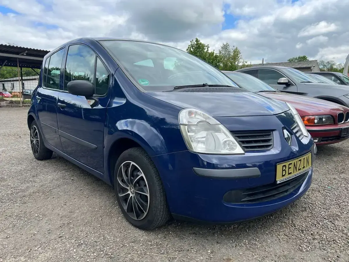 Używany Renault Modus Avantage 75 KM (55 kW) 2007 Niebieski Minivan