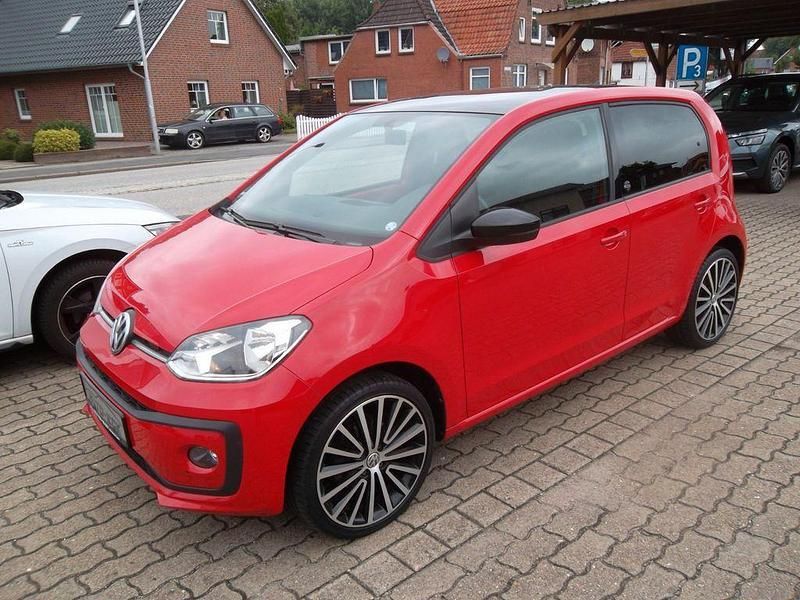 Rot Gebraucht 2018 VW up! Sound Kleinwagen | 7.890 € (Fairer Preis) - Bild 1/3