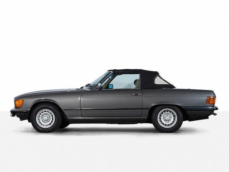 Gebraucht Mercedes SL280 185 PS (136 kW) 1985 Anthrazitgraumetallic Cabrio