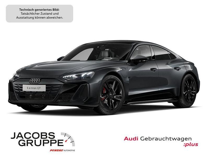 Grau Gebraucht 2025 Audi e-tron GT quattro Ambiente Limousine | 105.480 € - Bild 1/4