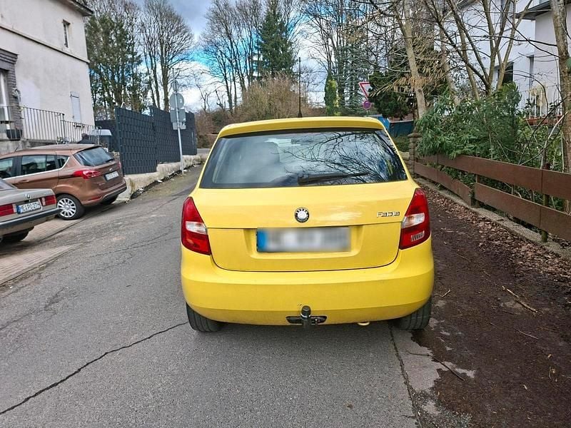 Gebraucht Skoda Fabia 2007 Gelb Kleinwagen