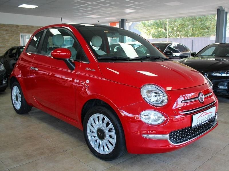 Rot Gebraucht 2023 Fiat 500 Dolcevita Kleinwagen | 13.500 € (Fairer Preis) - Bild 1/4
