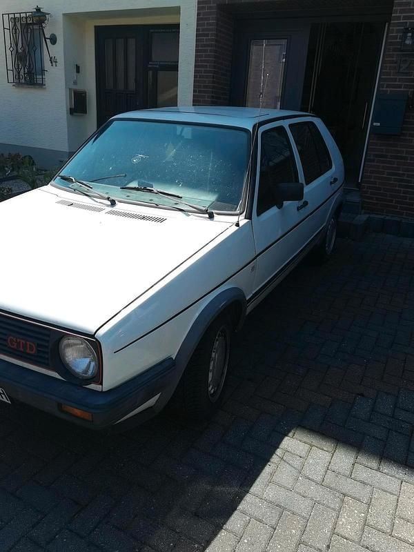 Weiß Gebraucht 1984 VW Golf II GTD Kleinwagen | 4.600 € - Bild 1/4