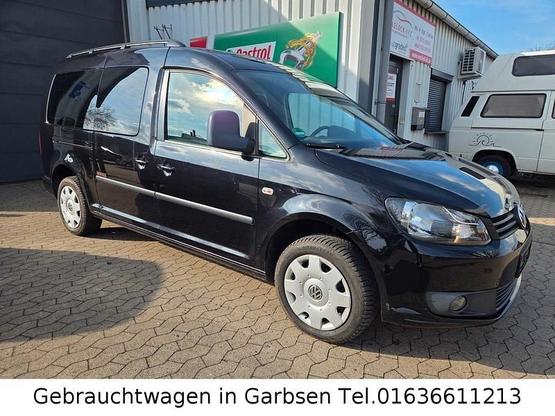 Gebraucht VW Caddy Maxi 102 PS (75 kW) 2011 Schwarz Van / Kleinbus
